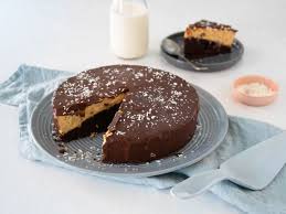 Kokoscreme Kuchen Mit Schokoboden Rezept Kokoscreme Kuchen Kokoscreme Kuchen Und Torten