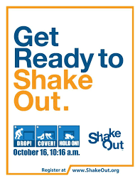 Great Shakeout Earthquake Drills Earthquake Today Earthquake Preparedness Earthquake