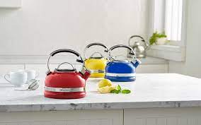Available in different styles and colours! Electric And Stovetop Tea Kettles Kitchenaid