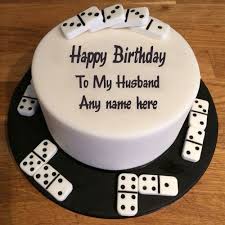 Birthday Cake Images For Husband With Name And Photo Birthday Cake Image And Write Your Husband Name On Image Happy Anniversary Cakes Cake For Husband Happy Birthday Cakes