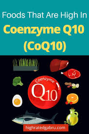 Foods High In Coq10 Enzyme In 2020 Coenzyme Coenzyme Q10 Healthy Diet Menu