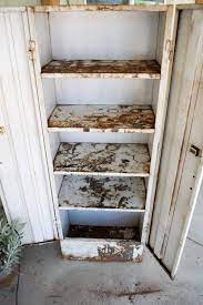 Upcycled Furniture Metal Locker Cabinet Vintage Metal Cabinet Metal Cabinet Painting Metal Cabinets