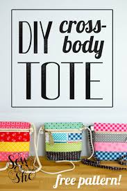 There are so many fabulous sewing blogs out there right minki walks you through the steps of creating your own sketch using your sewing machine and this bag was designed for little fingers it does not have any zippers or buttons so young kids can use it. Sew Up A Cross Body Zipper Tote Free Pattern Sewcanshe Free Sewing Patterns Tutorials