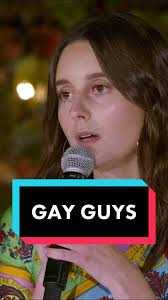 This is why @Mary Beth Barone exclusively hangs out with gay guys. #standup  #comedy #marybethbarone #gayguys