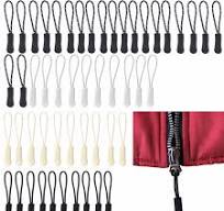 50 Zipper Pullers, Zip String Replacement for Bags ...