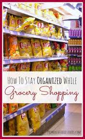 How To Stay Organized While Grocery Shopping Grocery Shop Money Saving Meals Grocery