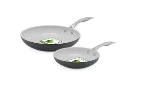 Greenlife Classic Gourmet Pro 8 And 10 Ceramic Non Stick Open Frypan Set Insider S Special Review You Ceramic Non Stick Kitchen Cookware Sets Fry Pan Set