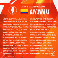 Tardó más de lo esperado pero la lista oficial de convocados de argentina para la copa américa 2021 ya fue publicada. Seleccion Colombia Convocatoria Para La Copa America Antena 2