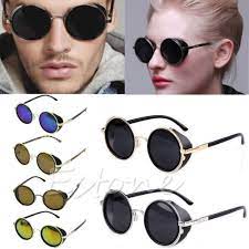 Cyber Goggles Vintage Retro Blinder Steampunk Sunglasses 50s Round Glasses F05 Steampunk Sunglasses Retro Sunglasses Sunglasses