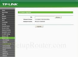 Tp Link Tl Mr3220 Screenshot Firmware Upgrades