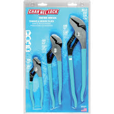 And since we know how often you'll reach for them, a comfortable rubber handle makes sure your hands have it easy. Channellock Gs 3 Tongue Groove Plier Set 420 426 440