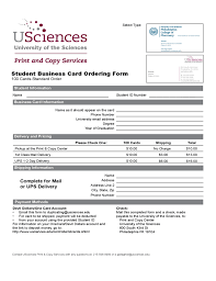 See more ideas about order business cards, printing business cards, business cards. Student Business Card Ordering Form Philadelphia Free Download