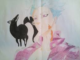 Fox Sin Ban Art Art Painting Anime