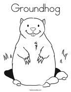 97 best groundhog day images in 2019 groundhog day activities. Groundhog Day Coloring Pages Twisty Noodle