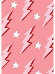 Customize your desktop, mobile phone and tablet with our wide variety of cool and interesting aesthetic wallpapers in just a few clicks! Peach Pink Lightning Bolt Pattern By Rachel Hunt Preppy Wallpaper Phone Wallpaper Patterns Cute Patterns Wallpaper
