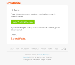 Eventbrite Sent This Email With The Subject Line Verify Your Email Address With Eventbrite Read About This Email And Find Mor Best Email Email Address Email