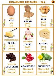 овощи и фрукты на английском с транскрипцией на русском Pin Em Russo
