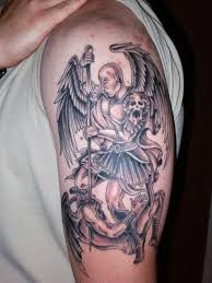 Angels are also often linked. The 80 Best Angel Tattoos For Men Improb