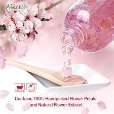Pamper Yourself With Kustie Cherry Blossom Shower Bath Gel The Glamorous Cherry Blossom Aroma Immerses You Into The Flowe Flower Petals Bath Gel Shower Bath