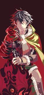 Download 4K Anime IPhone Shield Hero Naofumi Iwatani Wallpaper |  Wallpapers.com