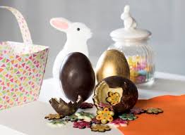 Diy Oeufs Surprise En Chocolat Idees Pour Paques Oeuf Surprise Oeufs De Paques