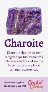 Charoite Healing Properties Benefits In 2020 Crystal Therapy Crystals Crystal Healing Stones