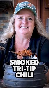 Add a little smoked tri-tip to your chili for extra beefiness. , Full  recipe is