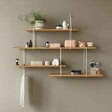 flexibles regalsystem link von studio hausen unhyped home studio photography studio interior oak wall shelves