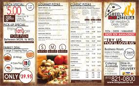The funds raised by the club will all be invested back into the. Greely Hot Pizzeria Menu In Greely Ontario Canada