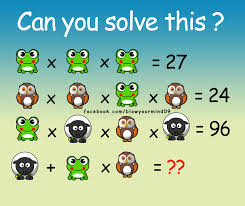 Can You Solve This Cute Looking Puzzle Taken From Https Facebook Com Blowyourmind09 Math Problem Solving Math Talk Math Riddles