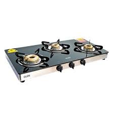 3 burners black automatic three burner glass top gas stove, for kitchen, size: Glen Gl 1033 Gt Xl Fb Dd 3 Burner Glass Top Gas Stove Black