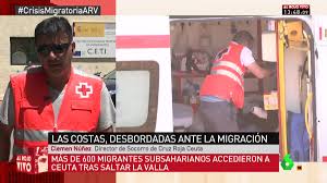 Cruz roja ceuta celebró el día internacional del voluntariado con gran éxito de afluencia. Alrojovivo En Twitter Clemen Nunez Cruz Roja Ceuta Tienen Mirada De Miedo Cuando Nos Acercamos A Ayudarles Crisismigratoriaarv Https T Co Zfib6pixat Https T Co Jp3k9gun81