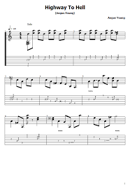 Start autoscroll font size down font size up. Highway To Hell Solo Tabs By Ac Dc Free Guitar Tabs Chords Highway To Hell Ac Dc