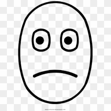 Coloring page a sad face many interesting cliparts. Sad Smiley Faces Clipart 3559184 Pikpng