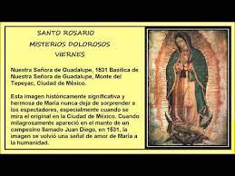 El rosario es un modo de oración que todos podemos. Santo Rosario Viernes Misterios Dolorosos Youtube