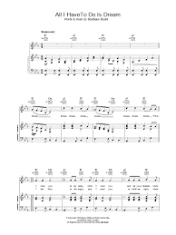I remember hearing 'all i have to do is dream' on an acetate with boudleaux's version on it, and i said, at the time, they could have put boudleaux's out and it would have been a hit.it's just a great, great song. The Everly Brothers All I Have To Do Is Dream Sheet Music Pdf Notes Chords Pop Score Piano Vocal Guitar Right Hand Melody Download Printable Sku 23787
