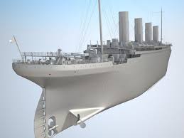 Rms Titanic Cruise Ship 3d Model Cgstudio In 2020 Rms Titanic Titanic Ship Titanic