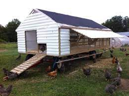 Eggmobile At Last Mobile Chicken Coop Chickens Backyard Poultry House