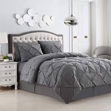 Aug 16, 2018 · lisa is an editor at taste of home where she gets to embrace her passion for baking. Buy Sweet Home Collection 8 Piece Comforter Set Bag With Unique Design Bed Sheets 2 Pillowcases 2 Shams Down Alternative All Season Warmth Queen Pintuck Gray Online In Vietnam B08gcxrc51