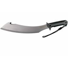 But just as he's about to take the shot, he notices someone aiming at him and realizes he's been set up. Gerber Broadcut Machete 13 1 Stainless Steel Full Tang Blade Hoot And Cut For Vines Cyclaire Knives And Tools