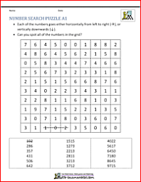 Subjects include geometry, algebra, math, chemistry, biology, science and technology. Number Search Puzzles