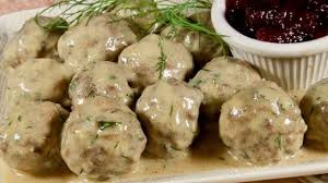 Swedish Meatballs With Creamy Dill Sauce Recipe Allrecipes Com In 2020 Creamy Dill Sauce Dill Sauce Beef Recipes