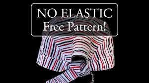 This diy scrub hat pattern includes two variations with adjustable backs to fit both men and women. Scrub Cap For Long Hair Diy Tutorial Free Printable Pattern Youtube