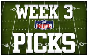 There's something to be said about oddsmakers. Nfl Week 3 Our Official Predictions For Who Wins This Bigonsports