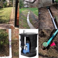 The biggest downside to this type of arrangement is that you are sending water back toward the foundation area of the house. Landscape Drainage Houston Landscape Pros Katy Sugar Land Tx