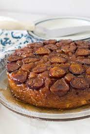 Fig And Ginger Upside Down Cake Recipe Upside Down Cake Fig Cake Fig Dessert