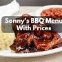 Sonny's BBQ carry out menu from www.itsyummi.com