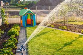 How to plan a lawn watering system. Watering New Sod