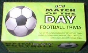 We ask you 50 difficult trivia questions about the national football league. Bbc Match Of The Day Football Trivia Board Game Boardgamegeek