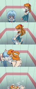 Post 5892318: Asuka_Langley_Sohryu crap-man Neon_Genesis_Evangelion  Rei_Ayanami